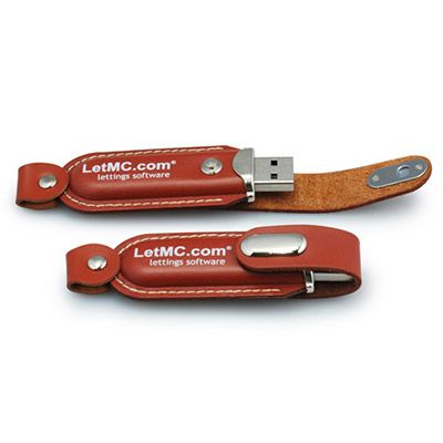 USB vỏ da, in logo theo yêu cầu