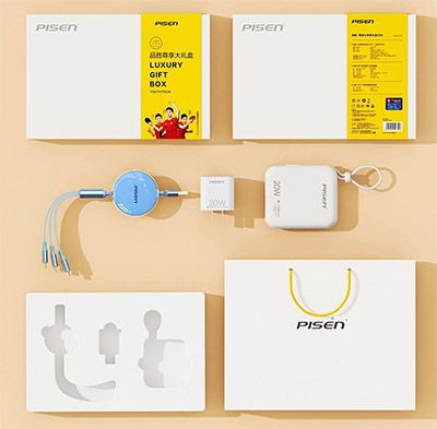 Pin sạc dự phòng Pisen, In logo theo yêu cầu